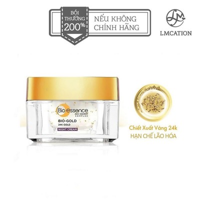 (Tặng kèm quà) Kem Dưỡng Đêm Tinh Chất Vàng 24K – Phục Hồi & Ngăn Ngừa Lão Hóa Khi Ngủ