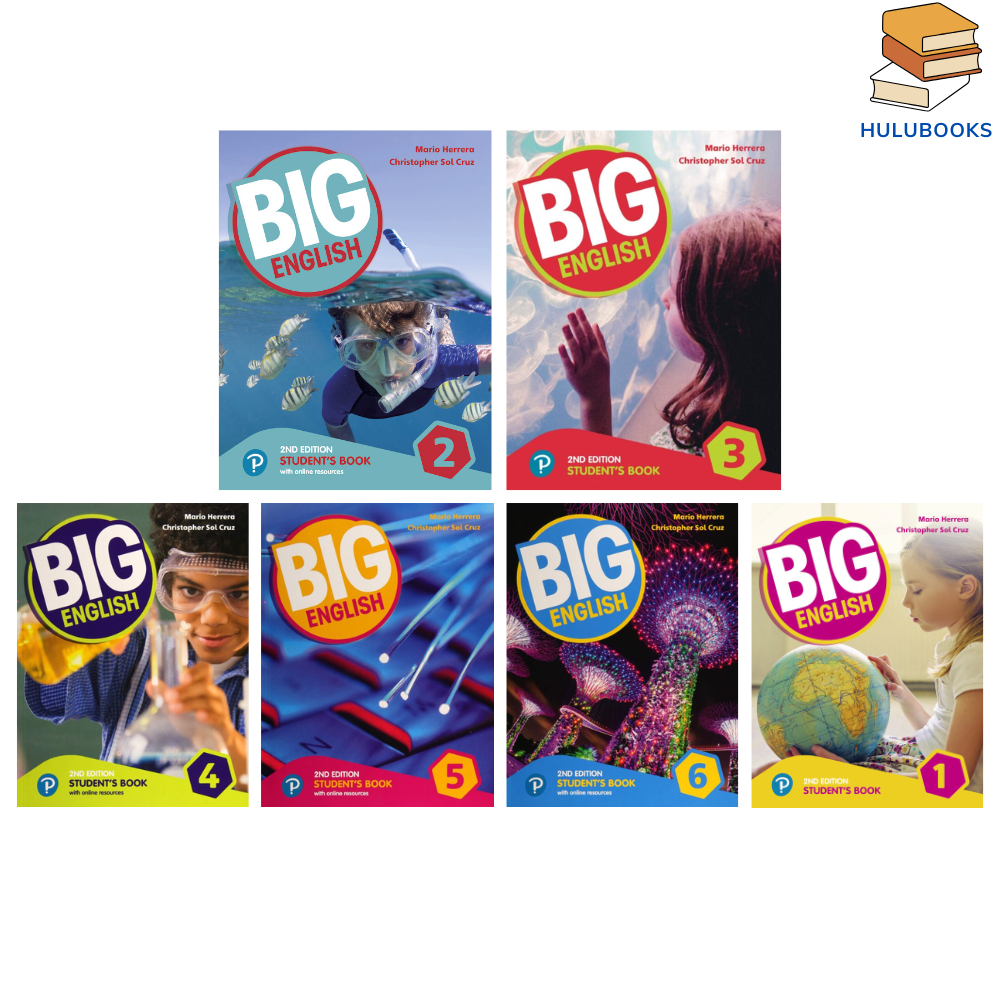 Sách - Pearson Big English (2nd edition) - Level 1,2,3,4,5,6 - Tặng audio