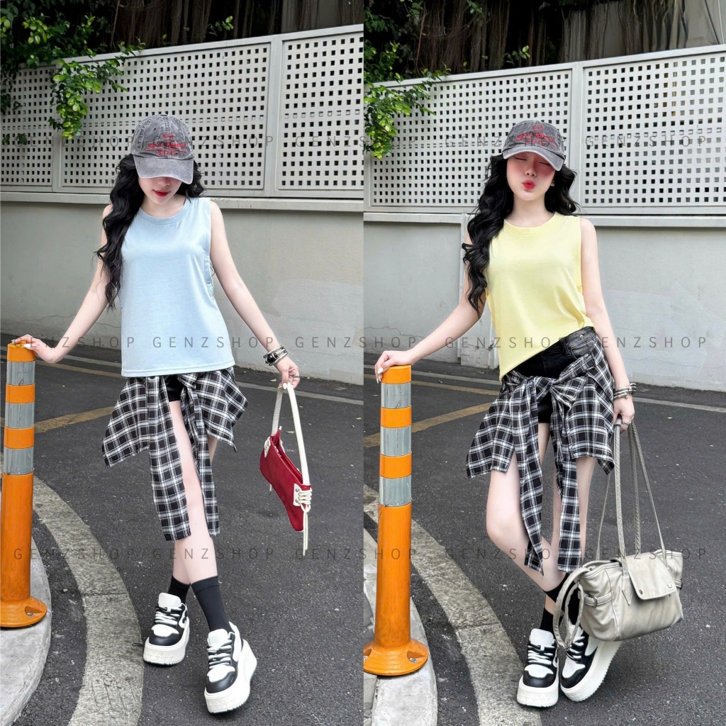 [Genzshop] Tanktop Daily Vibe Thoáng Mát Thoải Mái Mùa Hè | BigBuy360 - bigbuy360.vn
