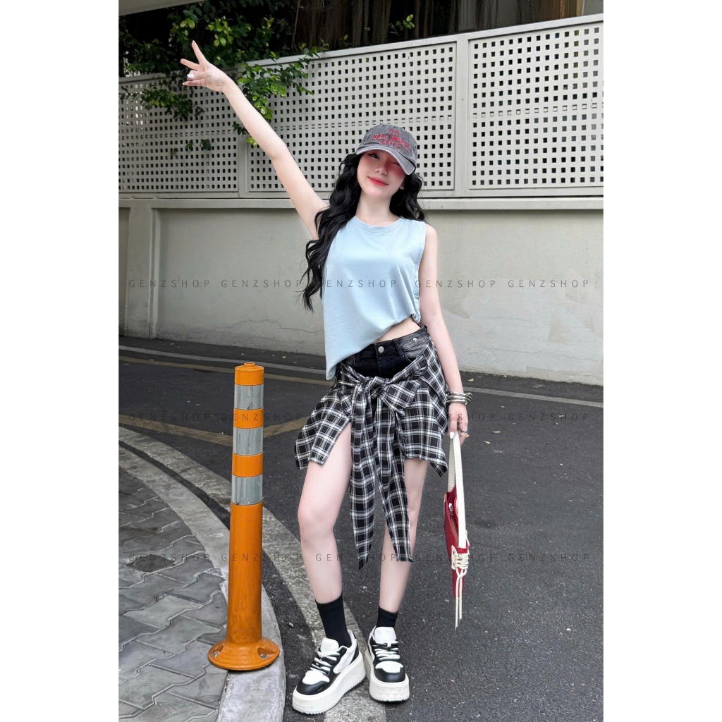 [Genzshop] Tanktop Daily Vibe Thoáng Mát Thoải Mái Mùa Hè | BigBuy360 - bigbuy360.vn