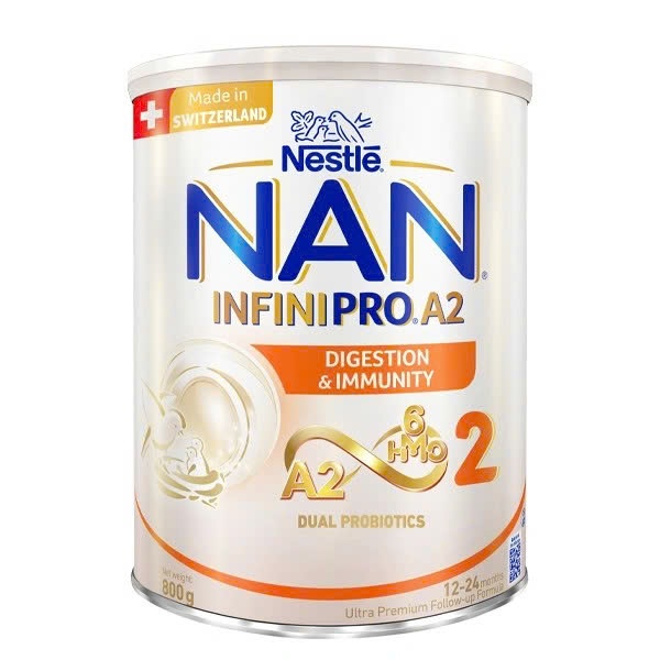 Sữa bột NAN INFINIPRO A2 6HMO 2(1-2y) 800g