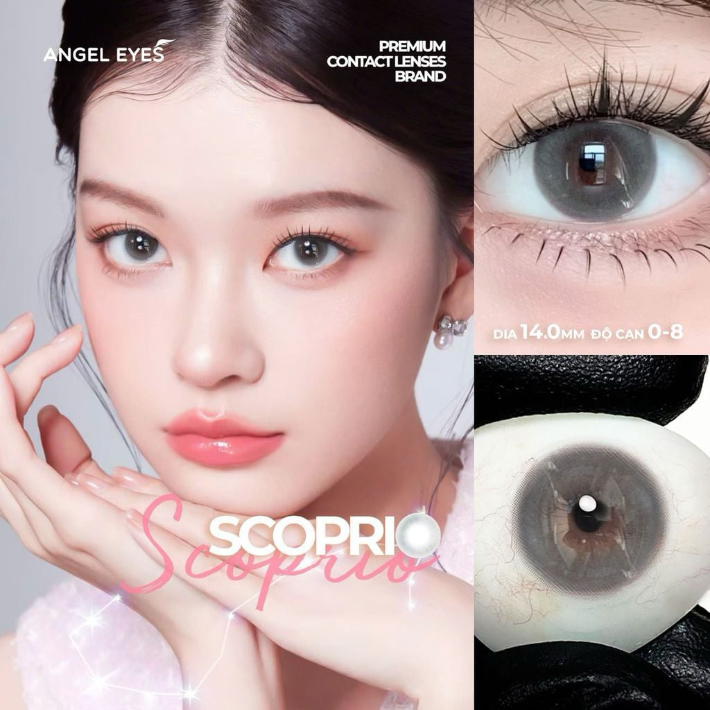 Lens 1 Ngày Scorpio Angel Eyes Cao Cấp