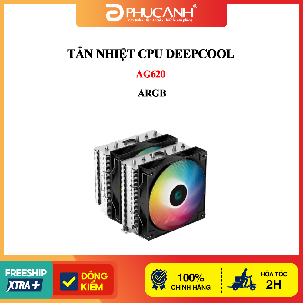 Tản nhiệt CPU Deepcool AG620 ARGB