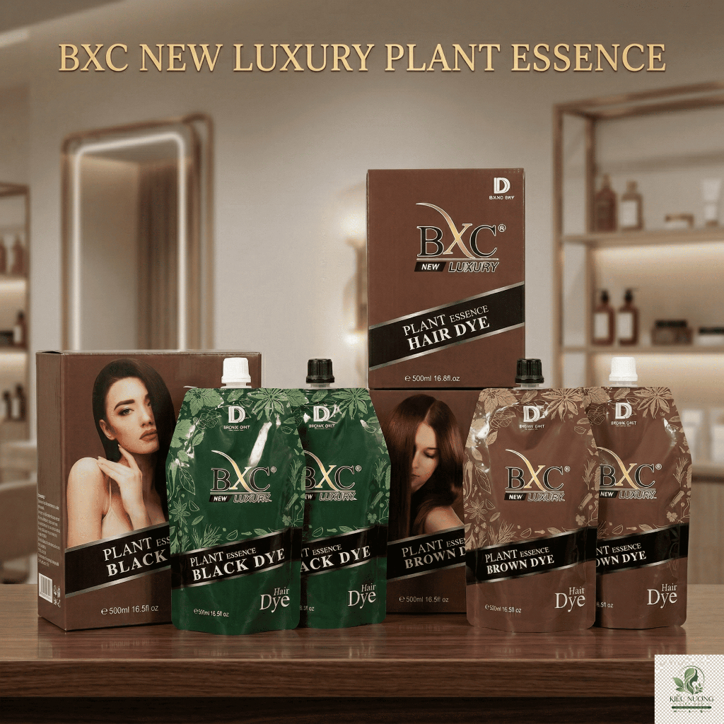 Thuốc Nhuộm Tóc Phủ Bạc BXC Luxury – Màu Đẹp Tự Nhiên, Dễ Sử Dụng