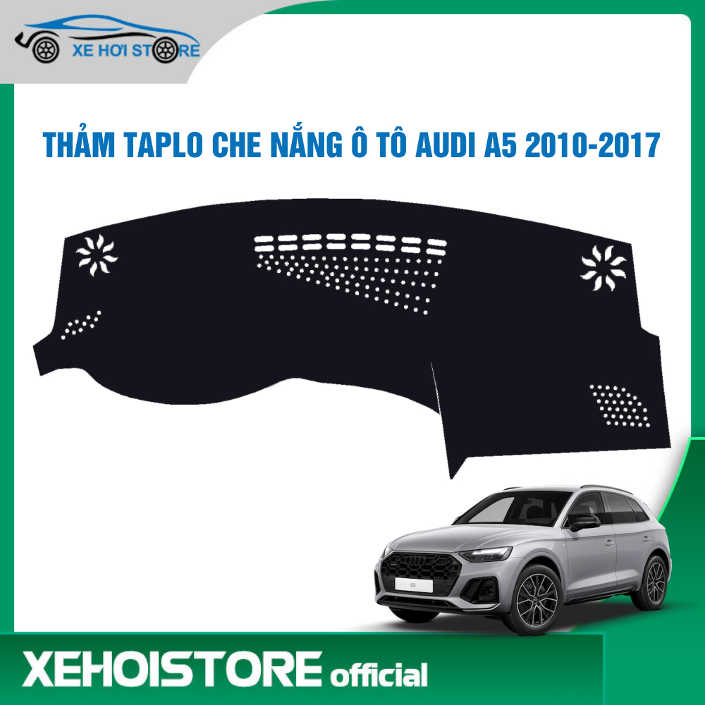 Thảm Taplo che nắng ô tô Audi Q5 năm 2010 chất liệu Nhung dày