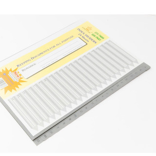 Phân Trang Nhựa A4 Kingstar 15 Số - 24 Chữ - 31 Số Chia File Hồ Sơ Tài Liệu