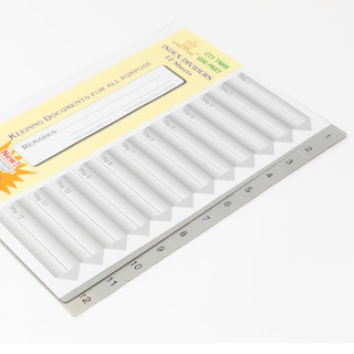 Phân Trang Nhựa A4 Kingstar 15 Số - 24 Chữ - 31 Số Chia File Hồ Sơ Tài Liệu