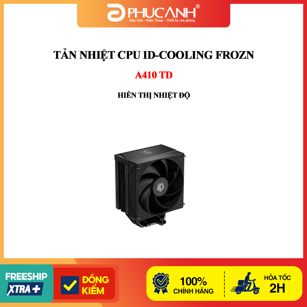 Tản nhiệt CPU ID-COOLING FROZN A410 TD - Hiển Thị Nhiệt Độ