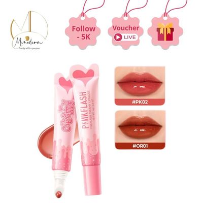 Son PINKFLASH #MyGlossyLips Watery Glow dưỡng ẩm, làm đẹp diện mạo, ngọt ngào và rạng rỡ.