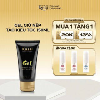 Gel Tạo Kiểu Tóc Kassi Giữ Nếp Tóc Tự Nhiên, Định Hình Kiểu Tóc Không Bết Dính - Tuýp 150ml