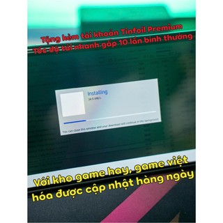Nintendo Switch Oled (Mod) Full box - cài sẵn game (128/256Gb) + App Android + Game Retro