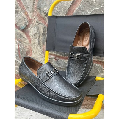 Giày lười FUS732 da bò SUNPOLO đi làm đi tiệc giày xỏ