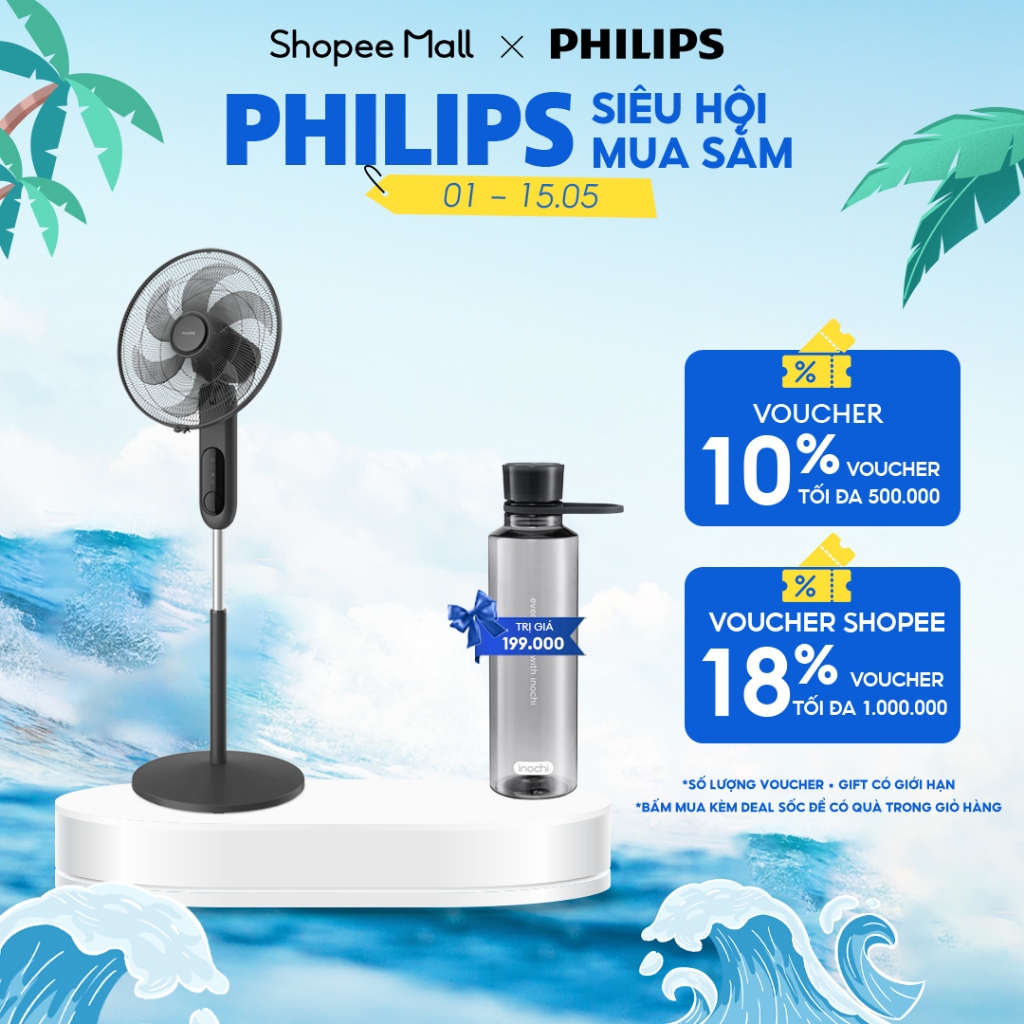Quạt Đứng Philips CX1520/01 - Hàng Chính Hãng
