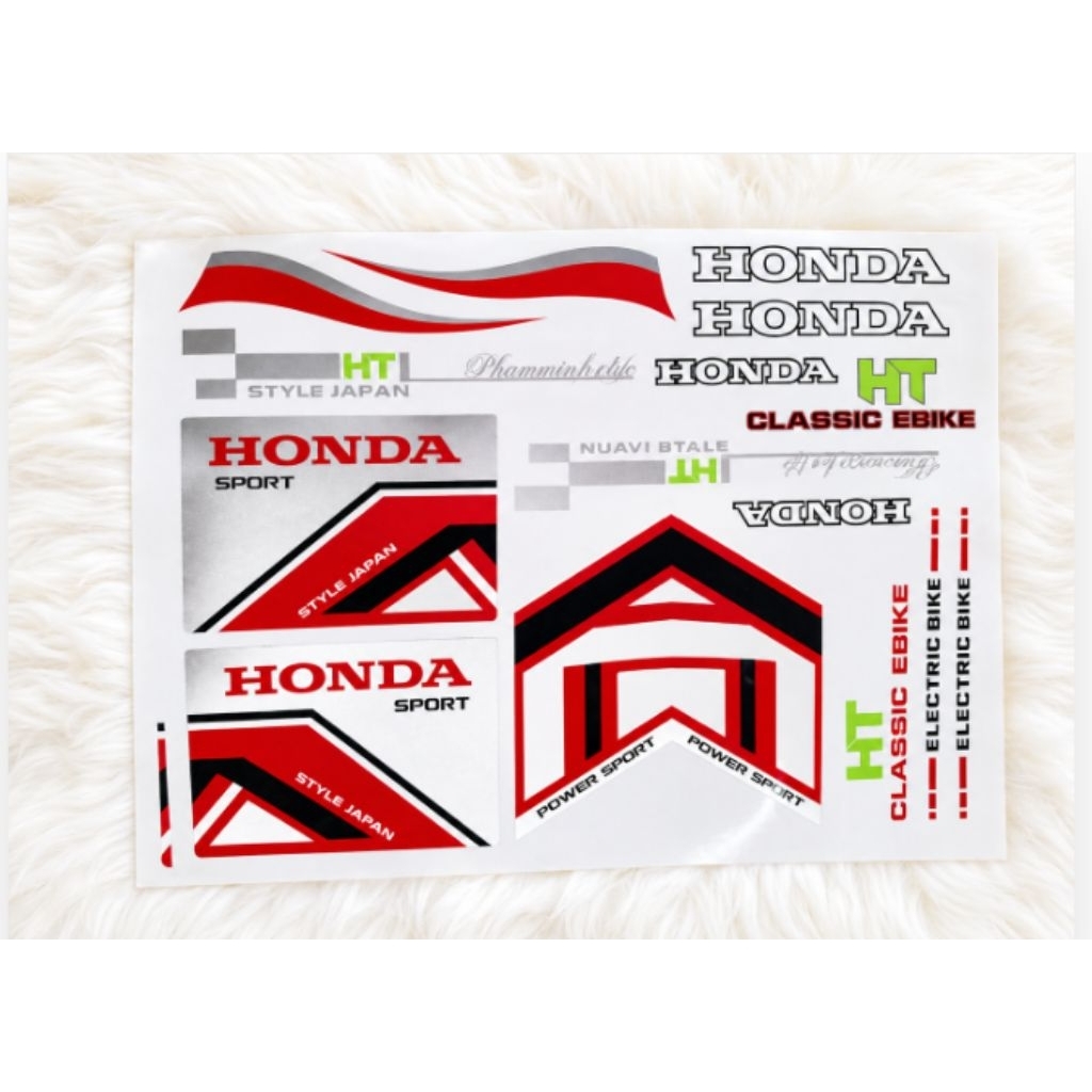 TEM XE ĐẠP ĐIỆN HONDA
