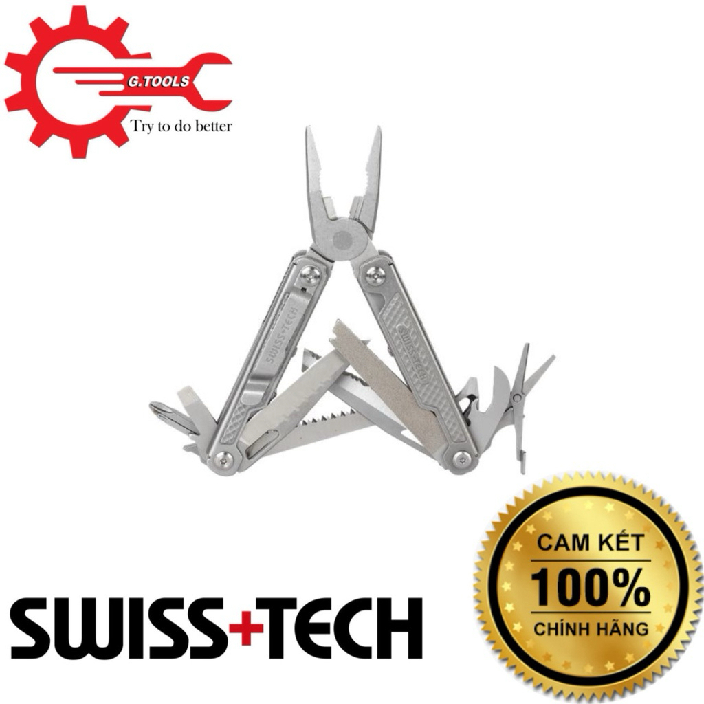 Kìm đa năng cao cấp 17 trong 1 SWISS+TECH ST021006