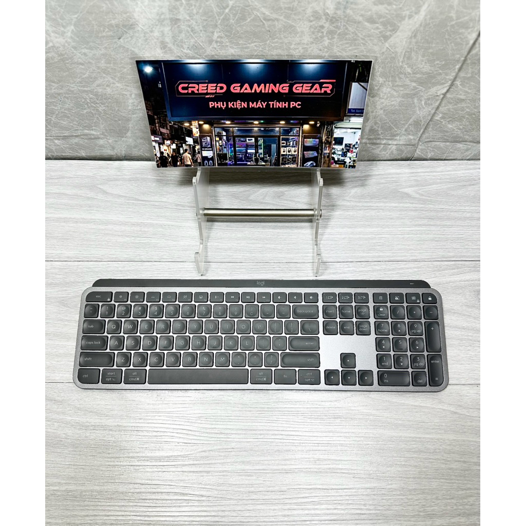 Bàn phím Logitech Mx Keys, Mx KeyS S Fullsize không dây bluetooth + Wireless