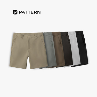 Quần Short kaki smart-tab Pattern Quần Đùi Nam Premium PQ048