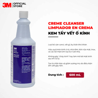[CHÍNH HÃNG 3M] Kem Tẩy Ố Kính Đa Năng 3M Cream Cleanser 93216 946ml