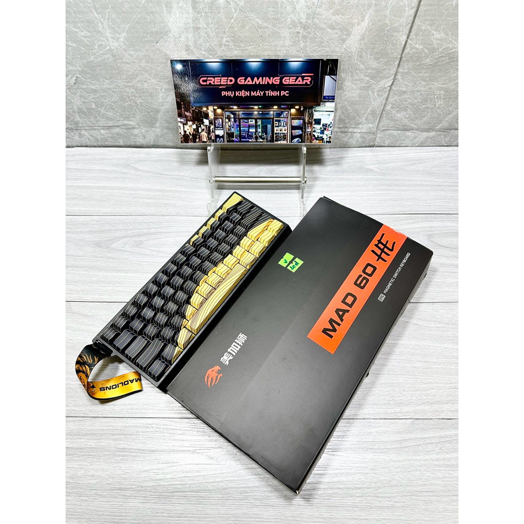 (Sẵn hàng) Chính hãng bàn phím cơ gaming MAD60 | MAD68 HE | Rapid Trigger | 1000hz | 8000hz