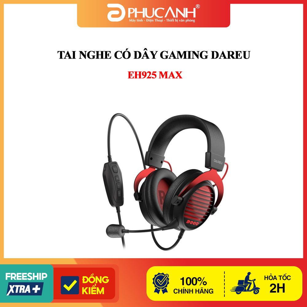 Tai nghe có dây Gaming Dareu EH925 MAX