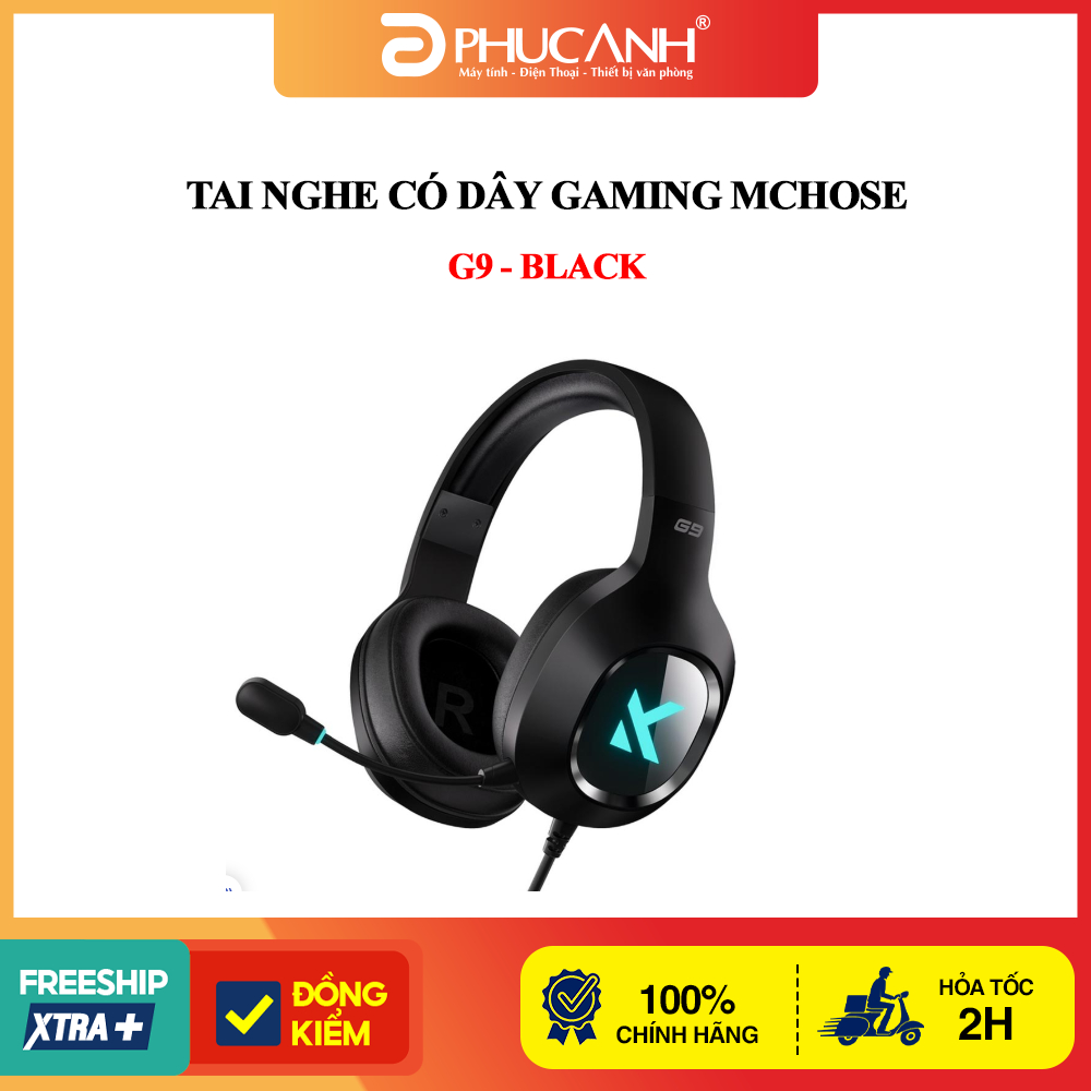 Tai nghe có dây Gaming MCHOSE G9 - Black