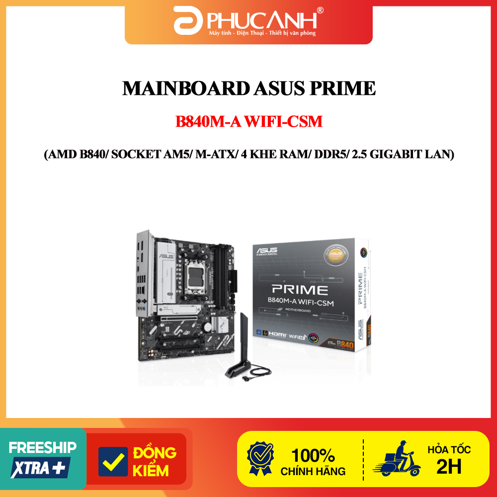 Mainboard Asus Prime B840M-A WIFI-CSM