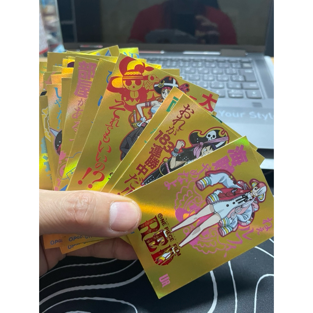 Bộ thẻ one piece Fim Red UR full 48 thẻ
