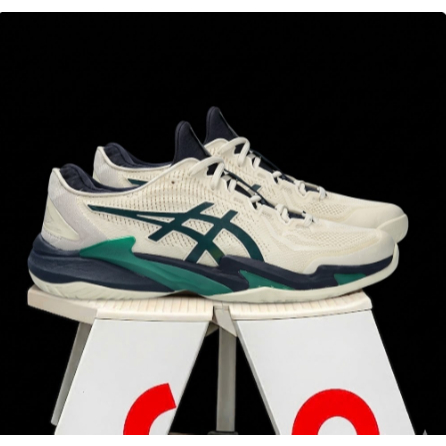 Giày Asics Court FF 3 'Cream Jasper Green'