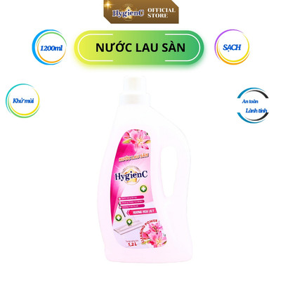 Nước lau sàn HygienC dung tích 1200ml - HC4