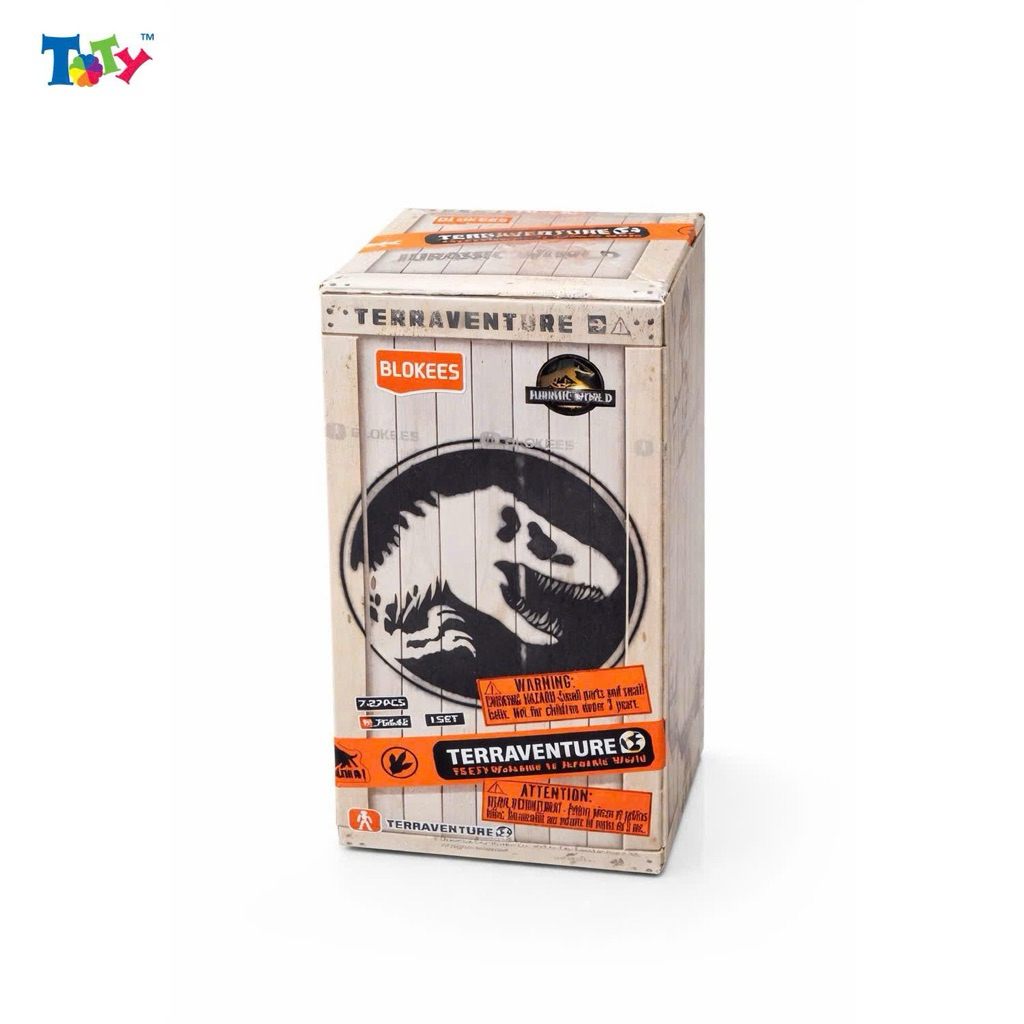 Mô Hình Hộp Mù Lắp Ráp Jurassic World Terraventure TS02 - Blokees - EJ02