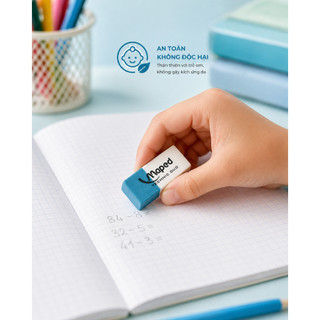 Gôm Mini Technic Duo Maped SKU: 511710ZC - Tẩy Sạch, Êm Tay,  An Toàn, Thương Hiệu Pháp [Chính Hãng]