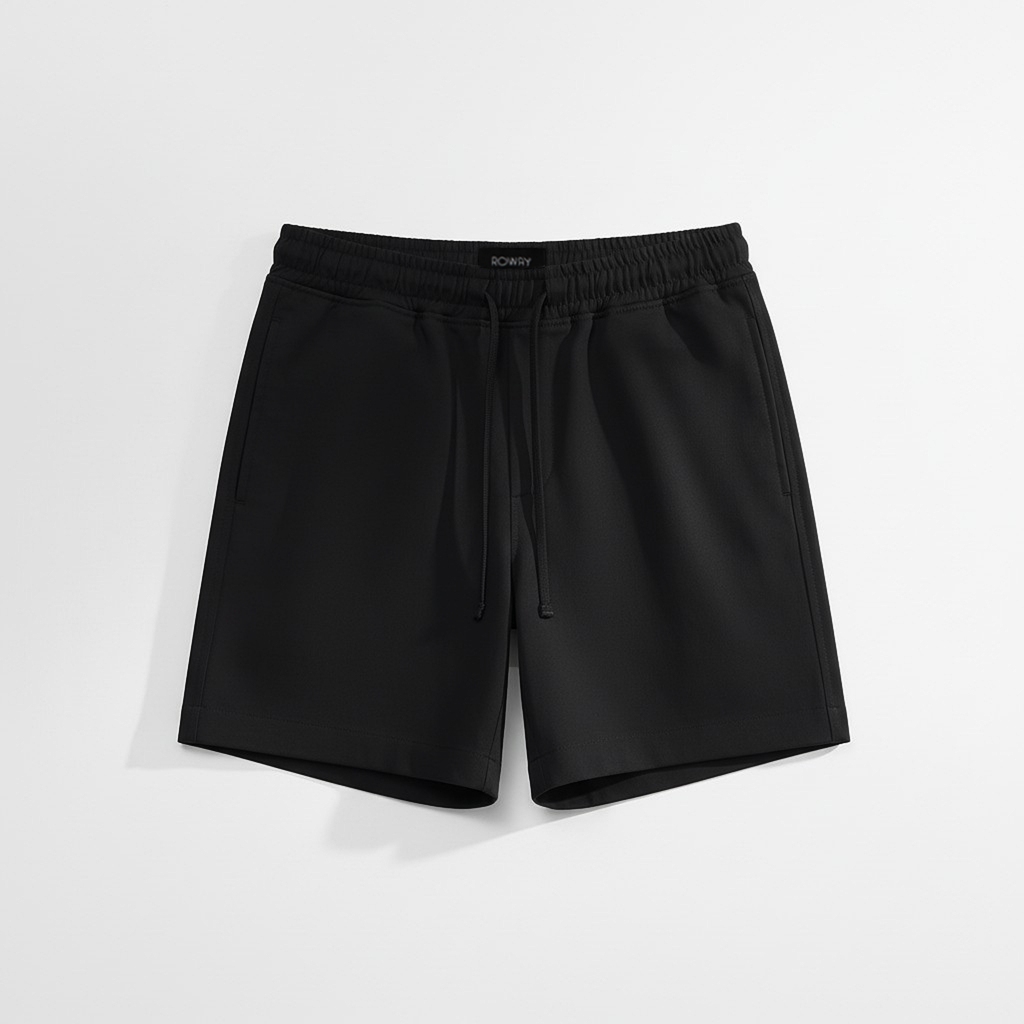 [MỞ BÁN] Quần short nam ROWAY, vải kaki cao cấp, hạn chế nhăn| Quần short kaki cạp chun ver2 | BigBuy360 - bigbuy360.vn