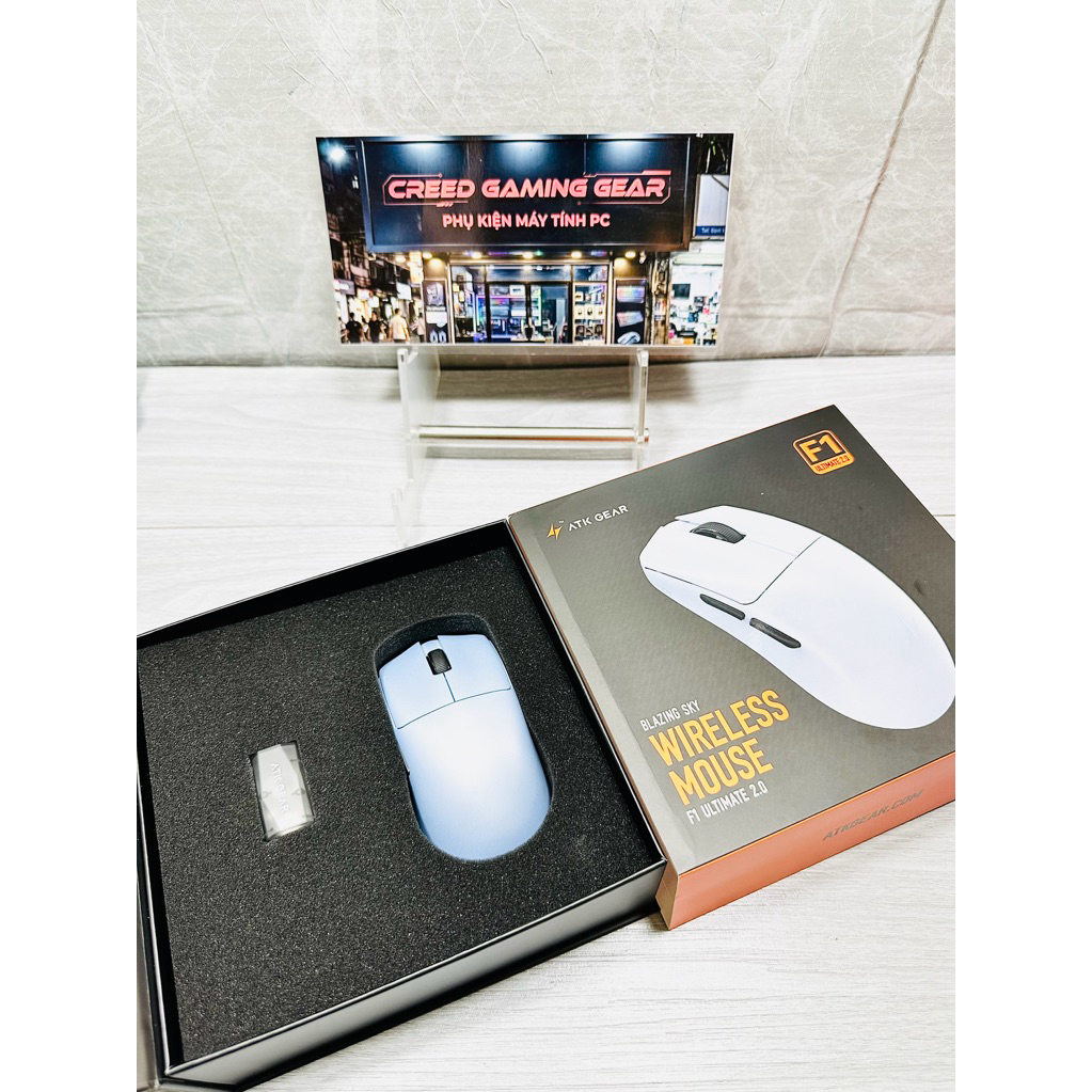 (BH 12 tháng đủ)Chuột không dây ATK Blazing Sky F1 V2, F1 Pro, Pro max, ultimate, Extreme Chip PAW39
