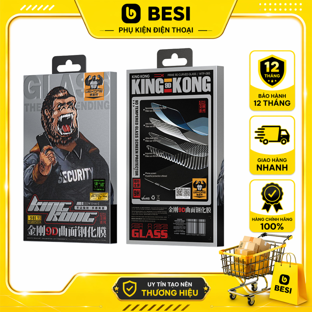 Kính Cường Lực WEKOME WTP-065 HD/Matte/Privacy Gaming Tempered Glass Screen Protector