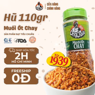 Muối Ớt Chay thương hiệu Ông Chà Và 110gr  – Hàng Chính Hãng
