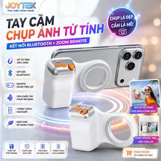 Tay Cầm Chụp Ảnh Từ Tính MagSafe Cho iPhone – Grip Chống Rung, Nút Chụp Vật Lý, Siêu Nhẹ 109g