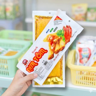 Snack Nem Tôm Anh Em Food, BimBim, Ăn Vặt Tuổi Thơ, Que Cay