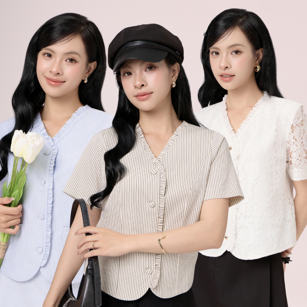 Áo Lucy - Better EM - Áo kiểu 2 lớp
