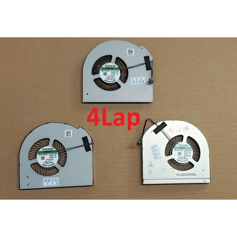 Thay Quạt Tản Nhiệt Fan CPU GPU Laptop Dell Precision 7750 7760 M7750 M7760 P44E