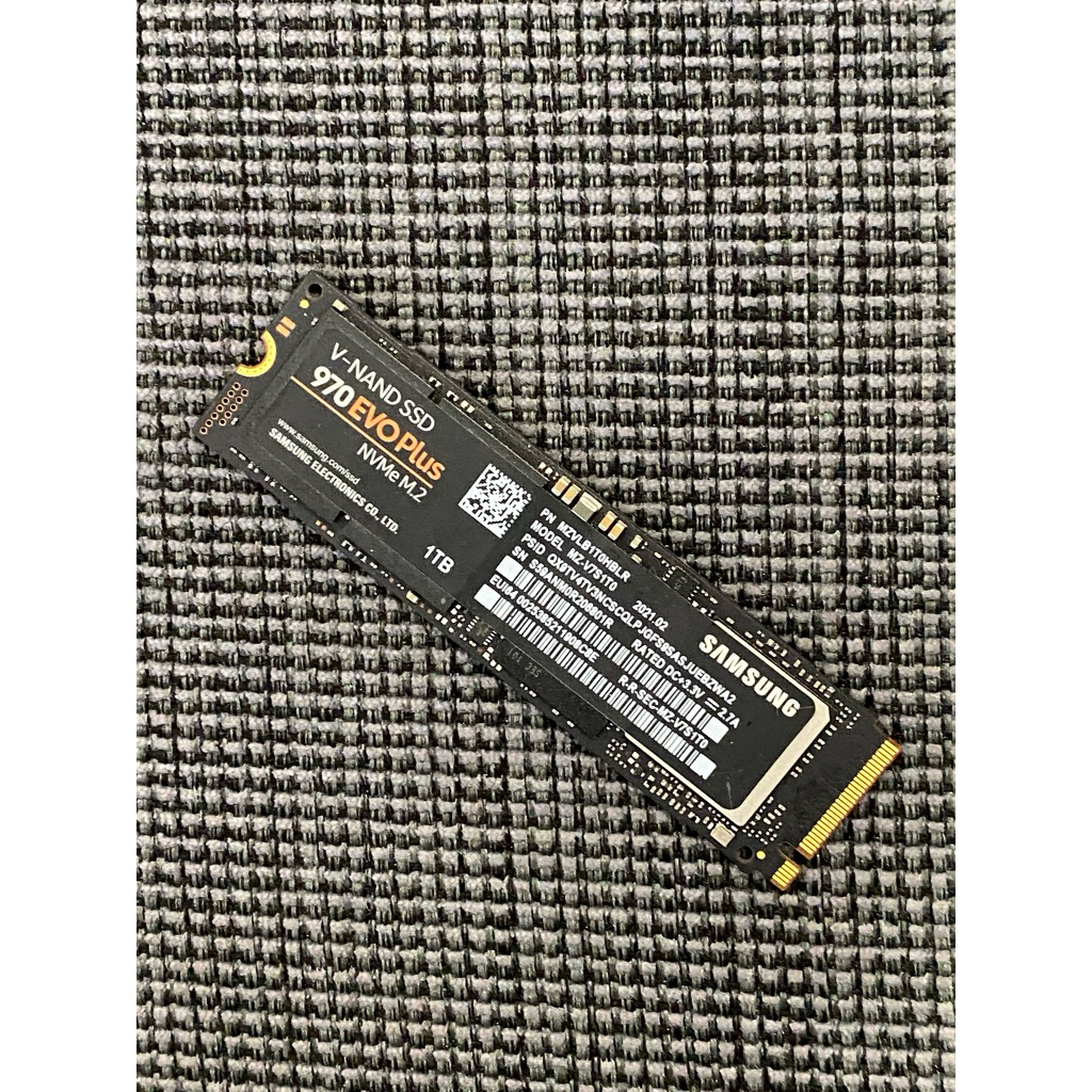 Ổ cứng SSD Samsung 970 EVO Plus 1TB PCIe NVMe V-NAND M.2 2280