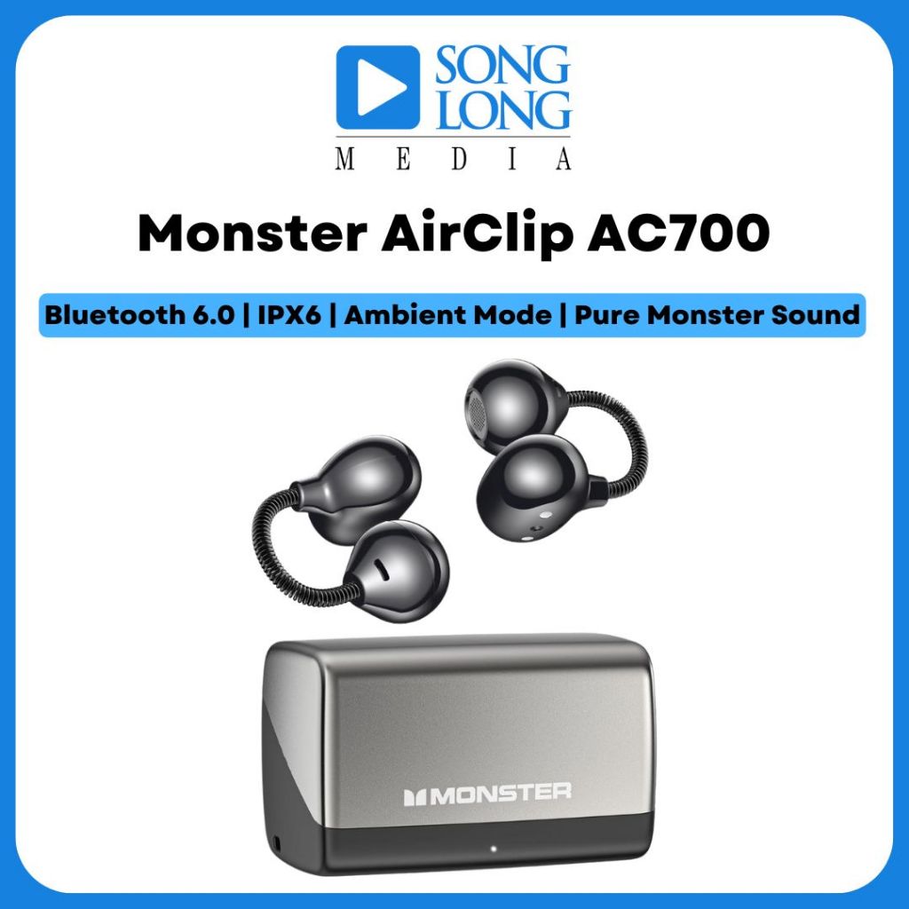 Tai nghe Monster AirClip AC700 - Chính hãng phân phối