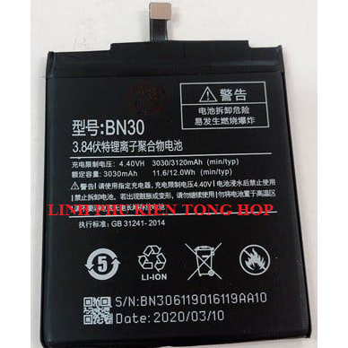 PIN XIAOMI BN30 (REDMI 4A)