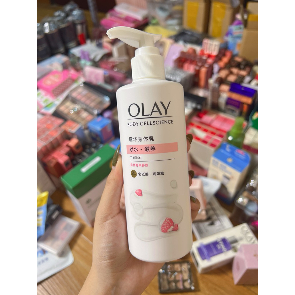 Sữa Dưỡng Thể Olay Body Cellscience B5+ Hyaluronic Acid - Kem Dưỡng Thể Olay Trắng Da, Cấp Ẩm Sâu Nộ