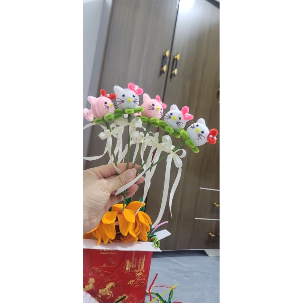 ong mini, vịt mini, mèo mini