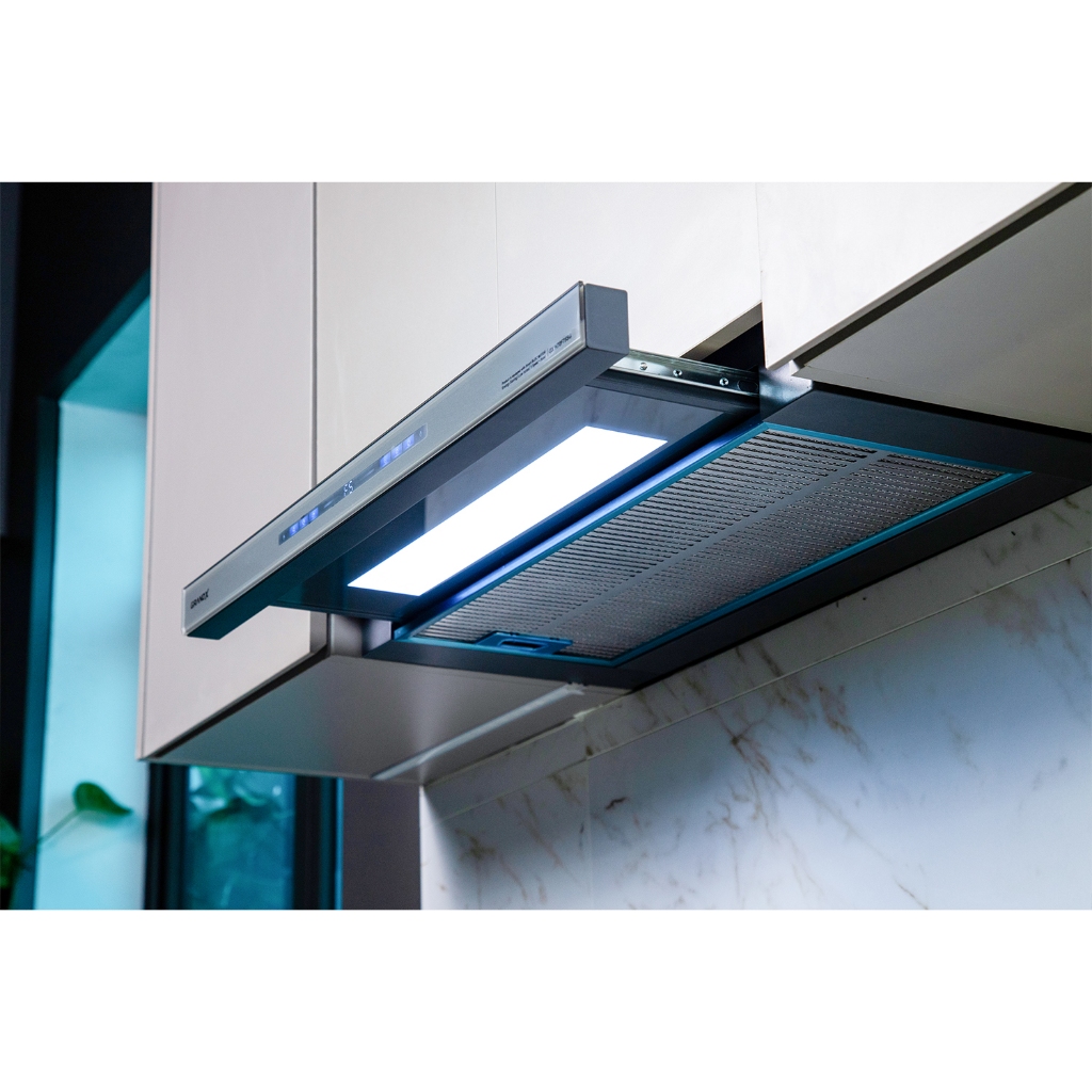 Máy hút mùi âm tủ GX H70F75G/ GX H70F75SG, siêu tiết kiệm điện, vẫy tay cảm ứng - Thiết bị bếp Grand
