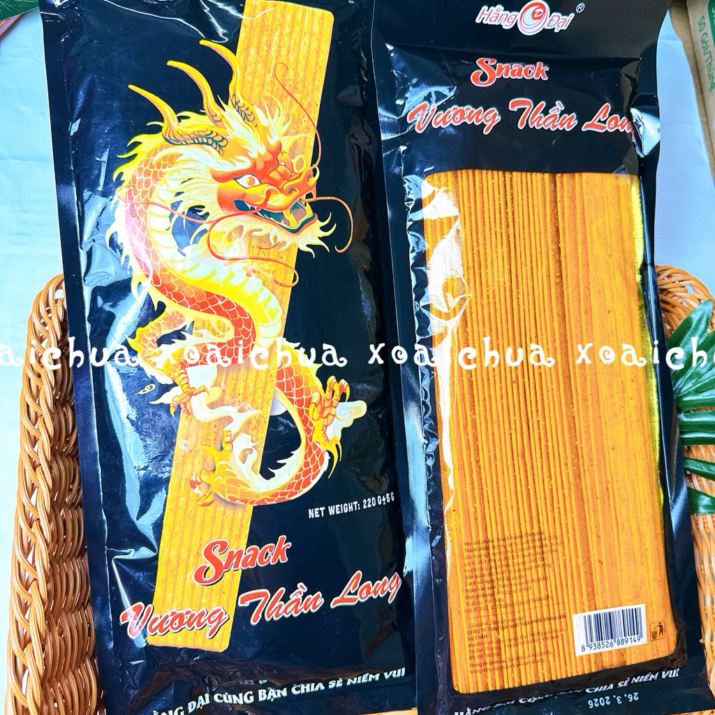 Snack Vương Thân Long sỉ 6 bịch - Anh em food