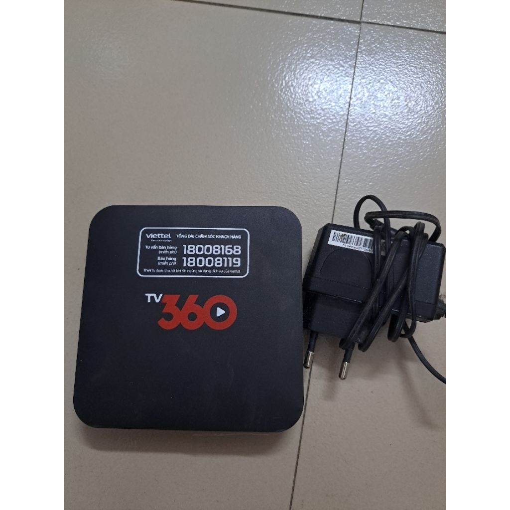 Box tivi viettel  IP952  chưa unlock, không có điều khiển