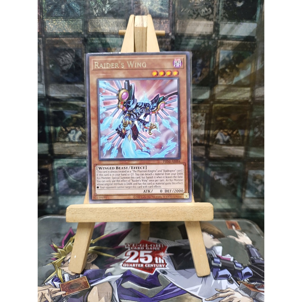 [ Đỗ Lạc Yugioh ] Thẻ Bài Mint90 Yugioh AE Raider's Wing - Rare