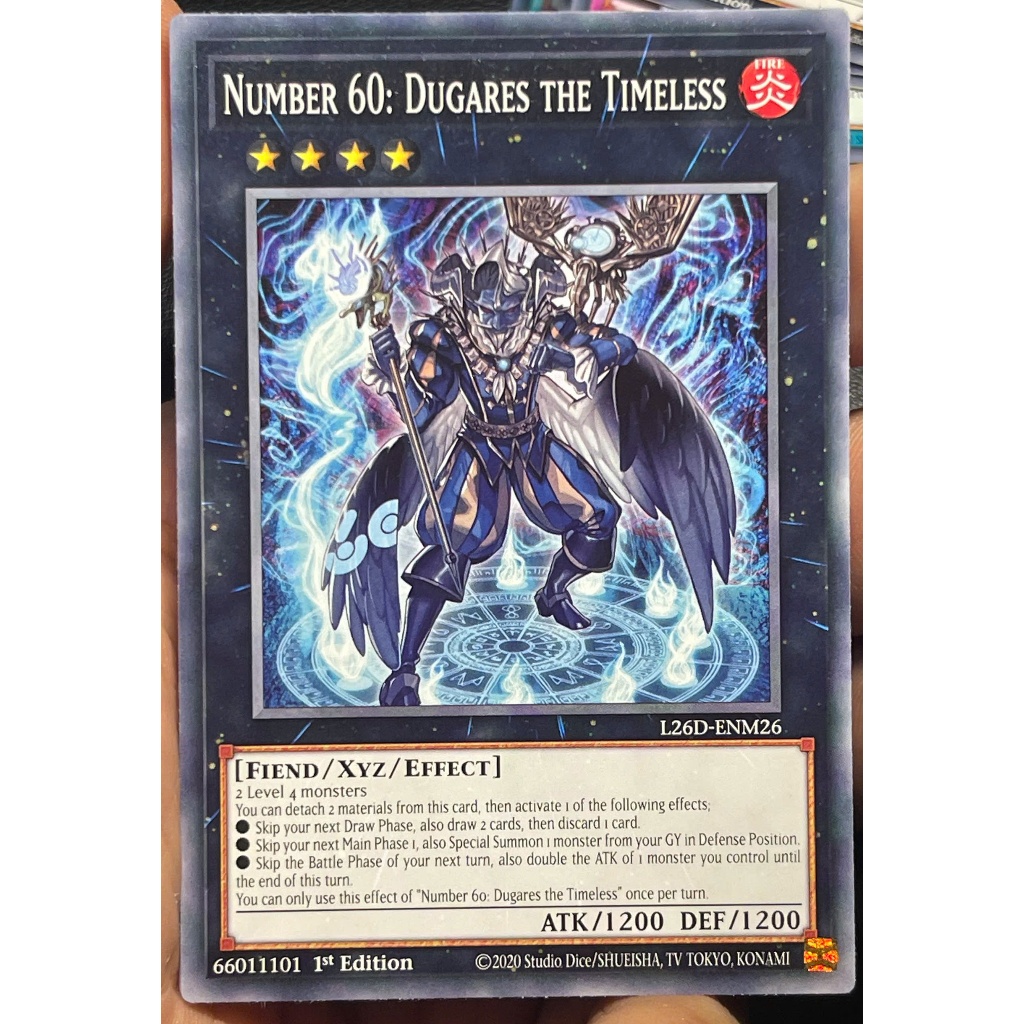 [KW2 Yugioh] [EN-UK] Thẻ L26D-ENM26 Number 60: Dugares the Timeless, RA02-EN037