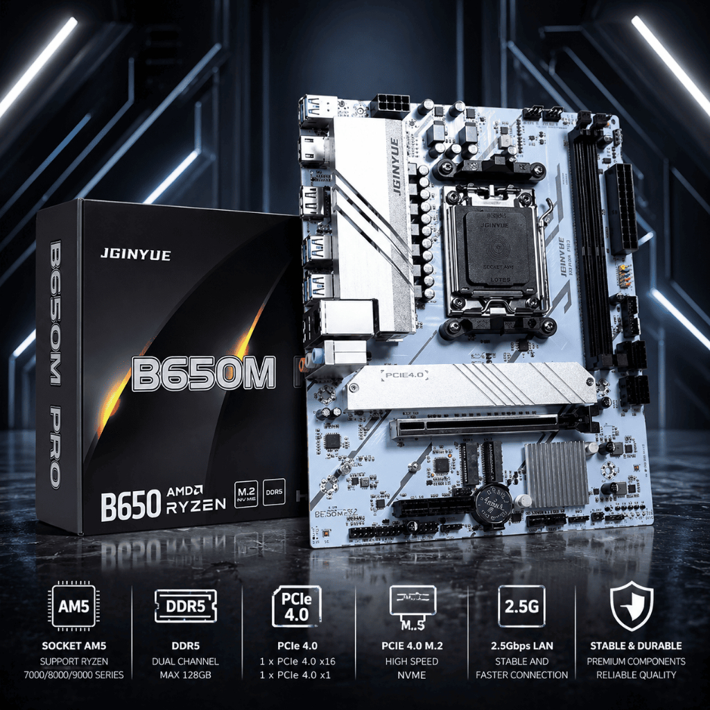 JGINYUE B650M-D D5 / Mainboard B650 | Chính hãng